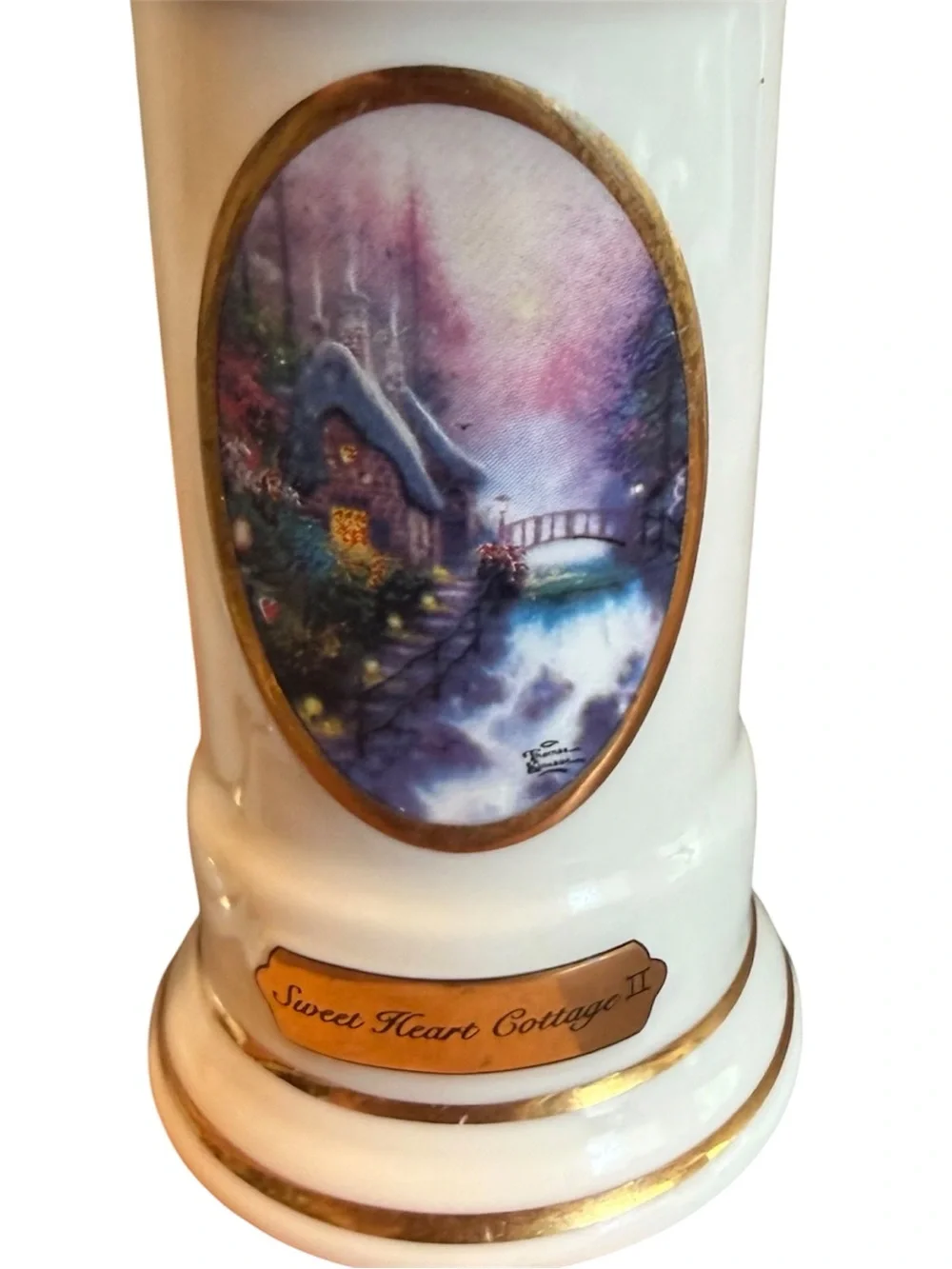 Salt & Pepper Shakers Vintage Cottagecore Thomas Kinkade Fairycore